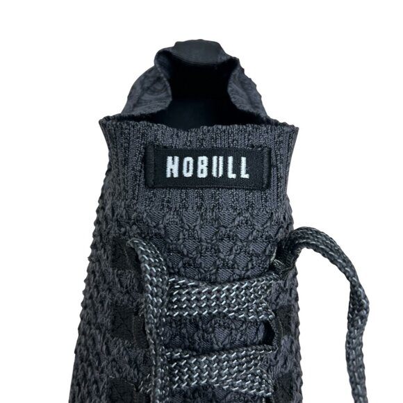 NOBULL Mid-Runner Knit Training sneakers Charcoal Gray sz Men's 12.5 women's 14 - Picture 6 of 9